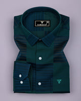 Eagles Green With Blue Premium Gizza Cotton Shirt
