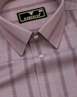 Bogota Light Pink Stripe Linen Cotton Shirt