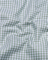 Doven Green Dobby Check Premium Gizza Shirt