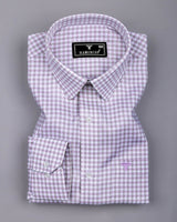 Doven Pink Dobby Check Premium Gizza Shirt