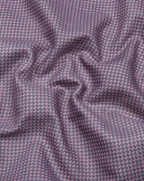 Morlen Pink With Gray Jacquard Giza Shirt