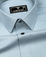 Costal Teal Green With White Gizza Shirt