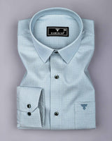 Costal Teal Green With White Gizza Shirt