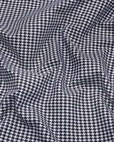 Fralix Black Houndstooth Jacquard Premium Gizza Shirt