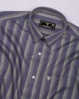 Colombia Lavender With Cream Box Stripe Gizza Shirt