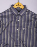 Colombia Lavender With Cream Box Stripe Gizza Shirt