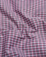 Luxe Strawberry Pink With Gray Jacquard Premium Gizza Shirt