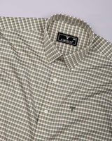 Luxe Cream With Gray Jacquard Premium Gizza Shirt