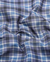 Koala Gray With White Twill Check Gizza Shirt