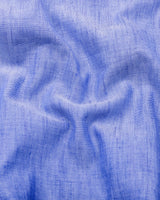 Calrix Sky Blue Linen Cotton Shirt