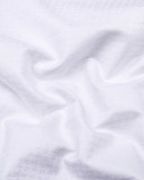 Cazer White Jacquard Premium Giza Shirt