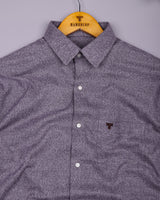 Cafrix Brown Dual-Tone Plaid Flannel Cotton Shirt