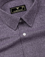 Cafrix Brown Dual-Tone Plaid Flannel Cotton Shirt