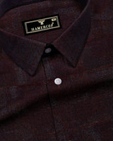Nutella Brown Signature Jacquard Cotton Shirt