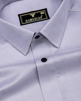 Gryson Gray With White Houndstooth Premium Giza Shirt