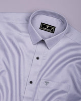 Gryson Gray With White Houndstooth Premium Giza Shirt