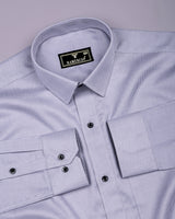 Gryson Gray With White Houndstooth Premium Giza Shirt
