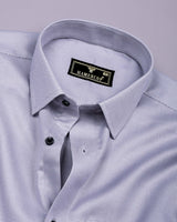 Gryson Gray With White Houndstooth Premium Giza Shirt