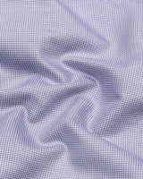 Gryson Gray With White Houndstooth Premium Giza Shirt