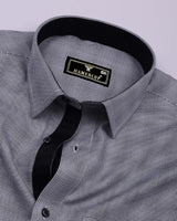 Gryson Black With White Houndstooth Premium Giza Shirt