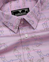 Piggy Pink Classic Jacquard Premium Giza Shirt