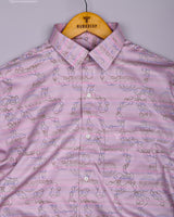 Piggy Pink Classic Jacquard Premium Giza Shirt