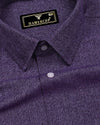 Flavyn Lavender Purple Two Shaded Plaid Flannel Shirt