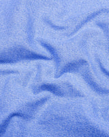 Flavyn Sky Blue Two Shaded Plaid Flannel Shirt