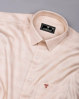 Cannoli Cream Check Premium Giza Shirt