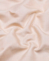 Cannoli Cream Check Premium Giza Shirt