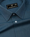 Prescot Teal Green Premium Cotton Giza Shirt