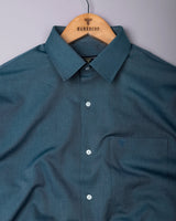 Prescot Teal Green Premium Cotton Giza Shirt