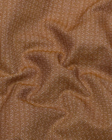 Helvar Brown Dobby Cotton Shirt
