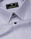 Kryon Gray Dobby Stripe Premium Giza Shirt