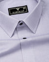 Drelon Gray Dobby Solid Premium Giza Shirt