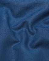 Luminor Blue Formal Linen Shirt