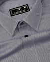 Glorix Black Jacquard Premium Giza Shirt