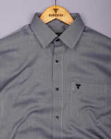 Glorix Black Jacquard Premium Gizza Shirt