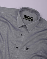 Glorix Black Jacquard Premium Gizza Shirt