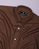 Cavor Brown Houndstooth Premium Gizza Shirt