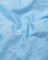 Corial SkyBlue Dobby Premium Cotton Shirt
