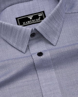 Corial Gray Dobby Premium Cotton Shirt