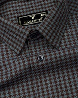 Thyme Green Dobby Check Premium Gizza Shirt