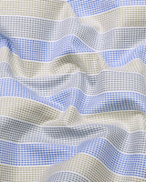 Felro Blue With Gray Stripe Premium Gizza Shirt