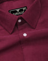 Cheron Pink Corduroy Premium Cotton Solid Shirt