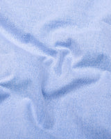Daron Sky Blue Two Shaded Plaid Flannel Shirt