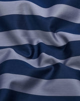 Bronel Blue Broad Stripe Giza Shirt