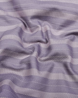 Liora Light Purple With Cream Stripe Premium Giza Shirt