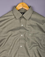 Henzo Green Italian Giza Formal Shirt