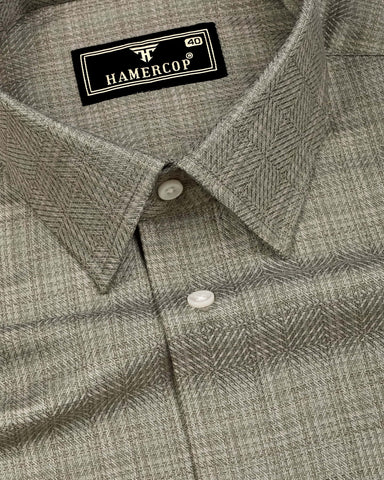 Henzo Green Italian Giza Formal Shirt